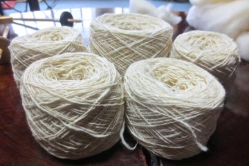 After the yarn process is complete