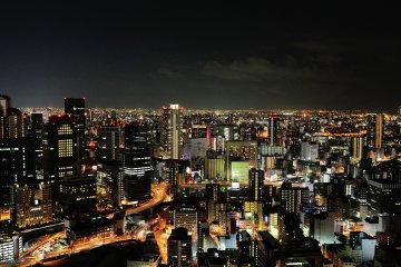 <p>The rooftop of the 40-story Umeda Sky Building is made as an observation floor with a 360 degree panorama view</p>