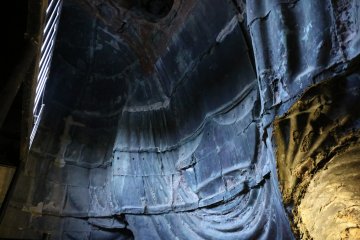 <p>Inside the Great Buddha</p>