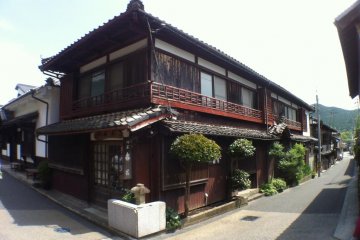 A picturesque corner building