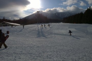 <p>Hachinamtai Panorama slopes</p>