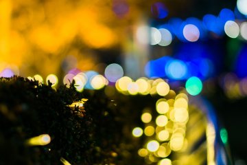 <p>LEDs bokeh.</p>