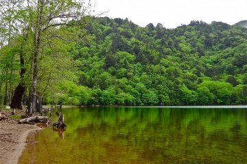 It is a lake of silence.