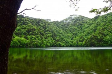 This small beautiful lake is a hidden treasure.
