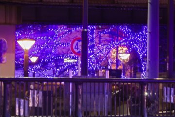 <p>The start of the main display at Horai-Bridge</p>