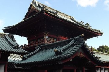 <p>Some of the shrine buildings</p>