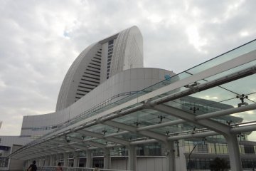 View of the sail-like Intercontinental