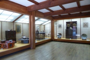 <p>One of the exhibit spaces</p>