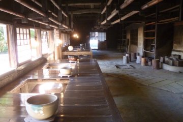 <p>Hamada's&nbsp;studio</p>