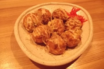 <p>Part one of my dinner at one of the bars</p>