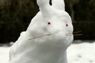 <p>I like snow bunnies better than snowmen!</p>