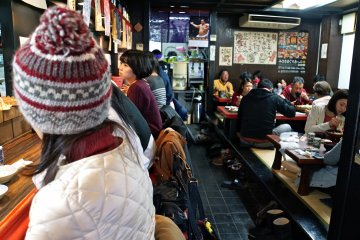<p>Kurobatei&nbsp;is an intimate restaurant that can seat about 36 customers between the counter and traditional tatami mat</p>