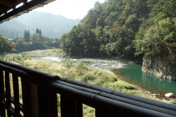 View from the back deck
