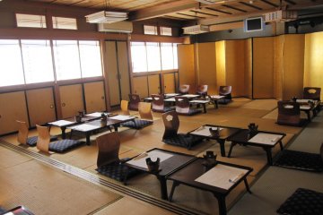 The main dining room