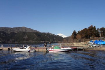 Boating on the lake is popular.