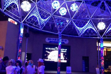 <p>Inside the Galaxy Dome</p>