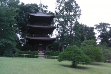 The pagoda.
