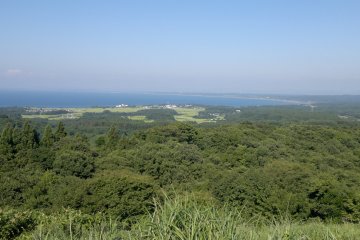 <p>The northern view from the tip of Oga&nbsp;Peninsula</p>