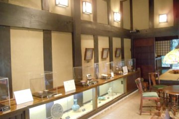 An exhibit hall