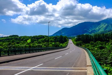 <p>The St. Moritz bridge leading to Hirafu&nbsp;village, a very different picture in summer.</p>