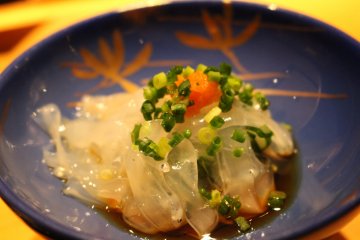 <p>Anago chigyo &ndash; young eel</p>