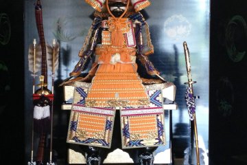 <p>Samurai display at Mikami's residence and museum in Miyazu, a short drive from Maizuru port and Amanohashidate.</p>
