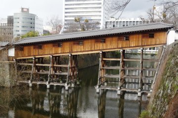 The Ohashi Roka that leads to the Momijidani&nbsp;Garden