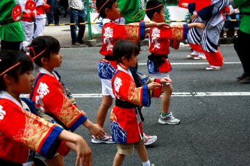 Children look very proud.
