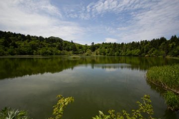 <p>Tranquil Himenuma Pond</p>