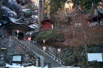 <p>The last part of the journey to the inner part of the shrine</p>