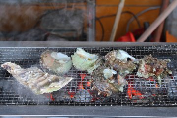 Grilling outside