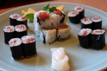 <p>Pemilihan sushi maki</p>
