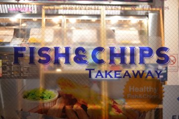 <p>Malins - fist and best&nbsp;"Fish and Chips" shop in Japan!</p>