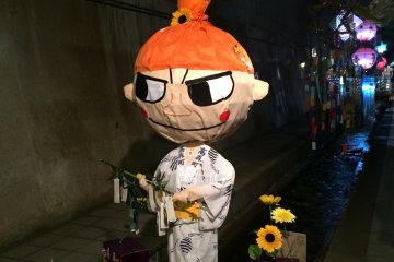 <p>Little Mei also showed up to the party wearing a Yukata.</p>