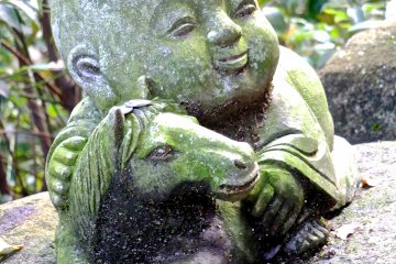 <p>Un gar&ccedil;on et son cheval</p>