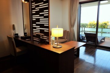 <p>Inside one of the twin rooms</p>