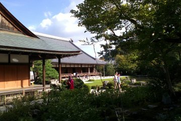 <p>Kuil Tenryuji dengan tamannya yang indah</p>
