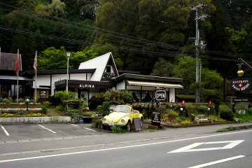 <p>You never know what you will find in the Japanese countryside!</p>