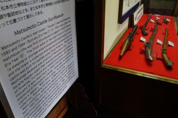 There are many historical displays throughout the castle