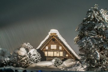 Like in a snow globe!