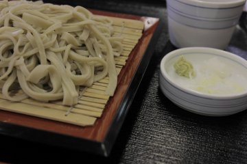 <p>Once you've made your own soba, you get to eat it!&nbsp;</p>