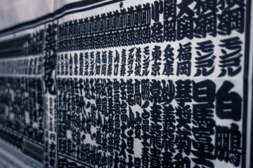 <p>The sumo league rankings - font size denotes superior fighters</p>