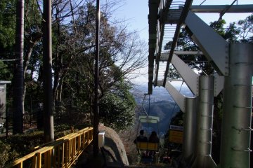 <p>Setting off on the journey downward</p>