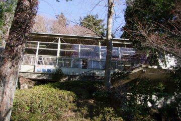 <p>Chair lift station at the mountain's base &nbsp;</p>