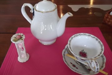 <p>More tea to follow my main dish</p>
