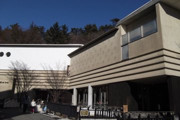The simple, stylish museum building