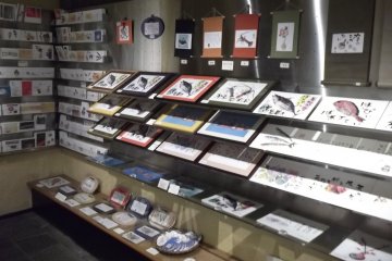 Lots of goodies for sale in the gift shop
