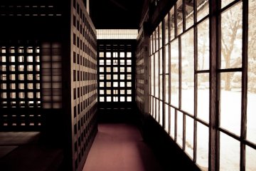 Inside the houses you will find traditionally styled Japanese rooms and hallways. Each house has unique design features.