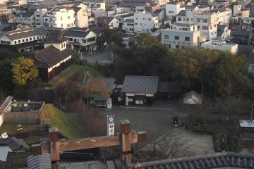 <p>The view down from the top of the steps</p>