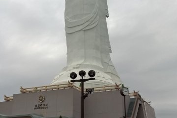 <p>Kamaishi's big Kannon</p>
